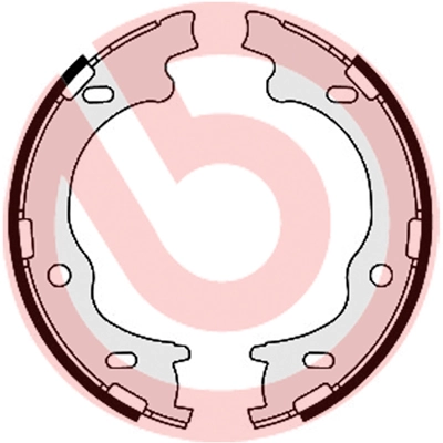 Brake Shoe Set, parking brake ESSENTIAL LINE S 30 529