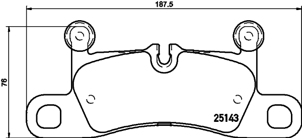 Brake Pad Set, disc brake PRIME LINE P 65 042