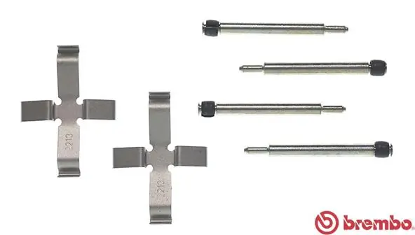 Accessory Kit, disc brake pad PRIME LINE A 02 315