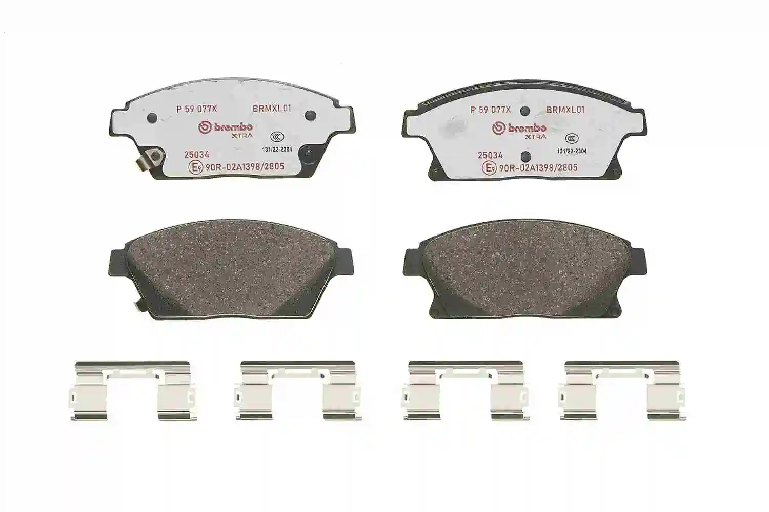 Brake Pad Set, disc brake XTRA LINE P 59 077X