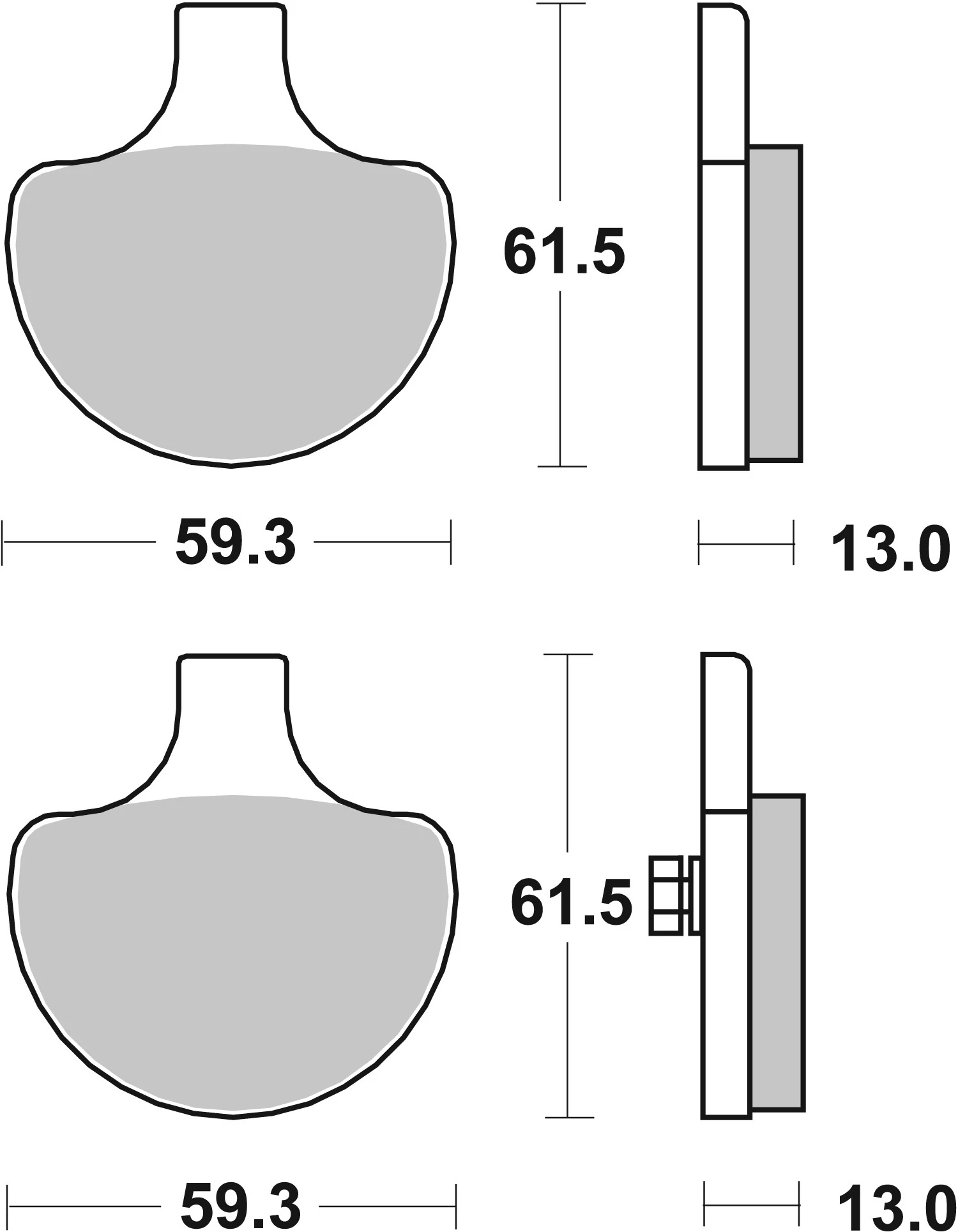 BREMBO 07HD0614 Genuine