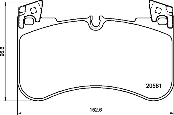 Brake Pad Set, disc brake PRIME LINE P 44 029