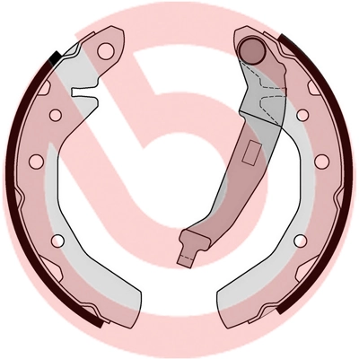 Brake Shoe Set ESSENTIAL LINE S 10 517