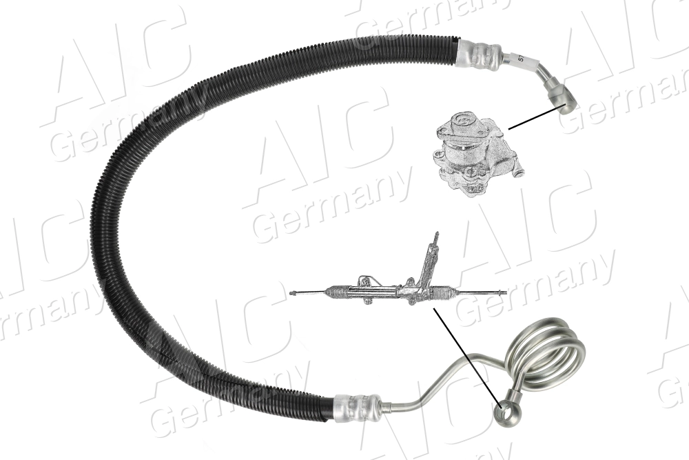 Hydraulic Hose, steering Original AIC Quality 57672