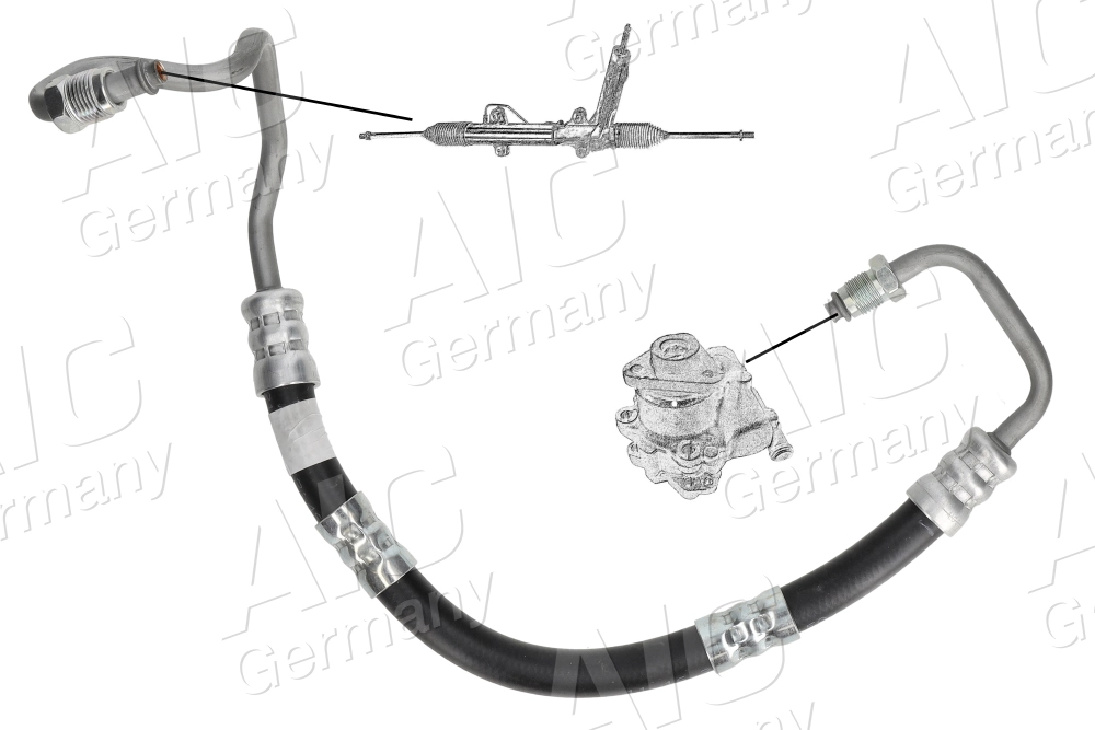 Hydraulic Hose, steering Original AIC Quality 57675