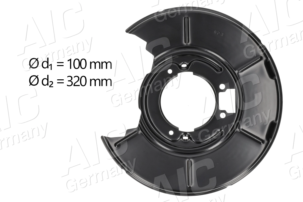 Splash Guard, brake disc Original AIC Quality 55499