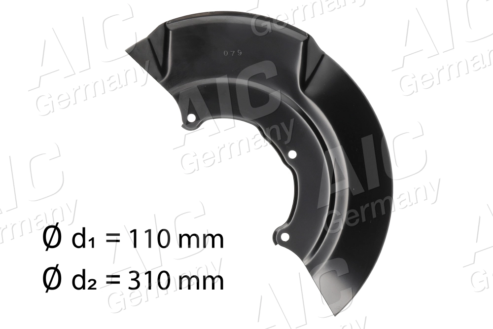 Splash Guard, brake disc Original AIC Quality 56018