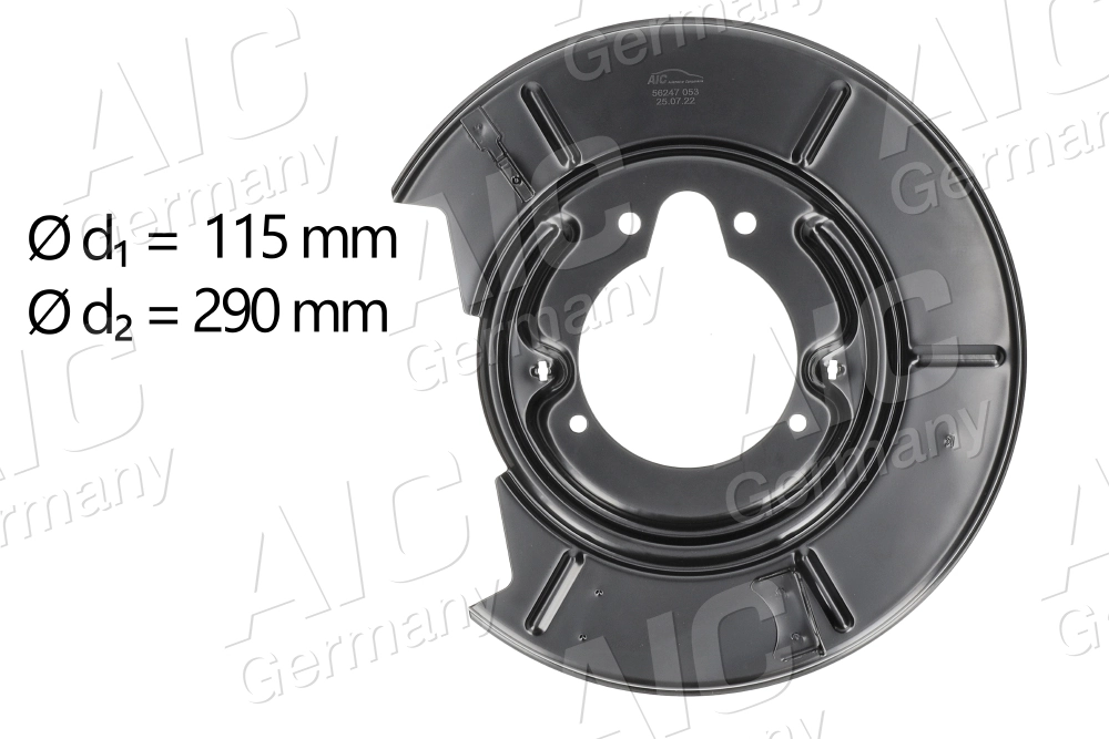 Splash Guard, brake disc Original AIC Quality 56247