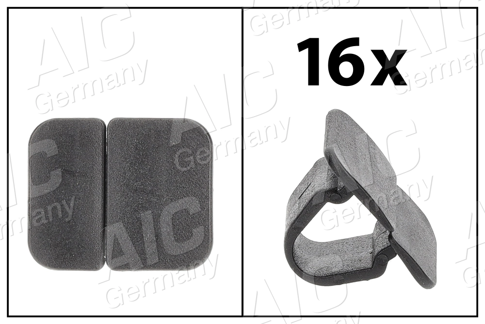 Engine Compartment Noise Insulation Original AIC Quality 58165
