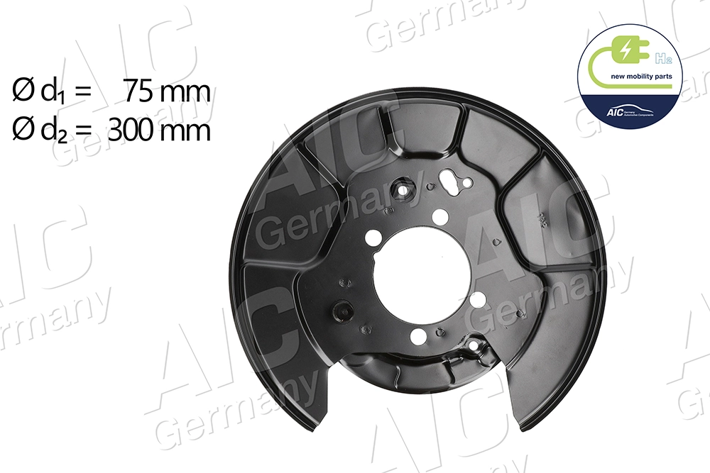 Splash Guard, brake disc NEW MOBILITY PARTS 71378