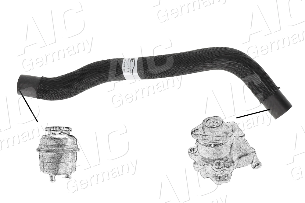 Hydraulic Hose, steering Original AIC Quality 58284