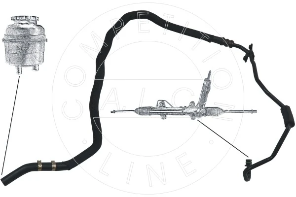 Hydraulic Hose, steering Original AIC Quality 58288