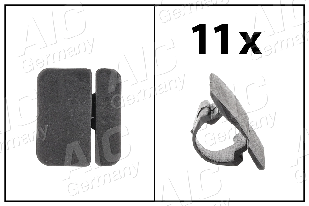 Engine Compartment Noise Insulation Original AIC Quality 57097