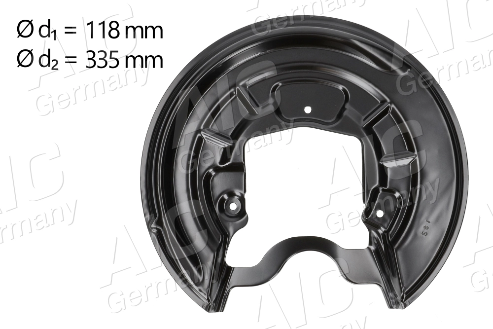 Splash Guard, brake disc Original AIC Quality 57691