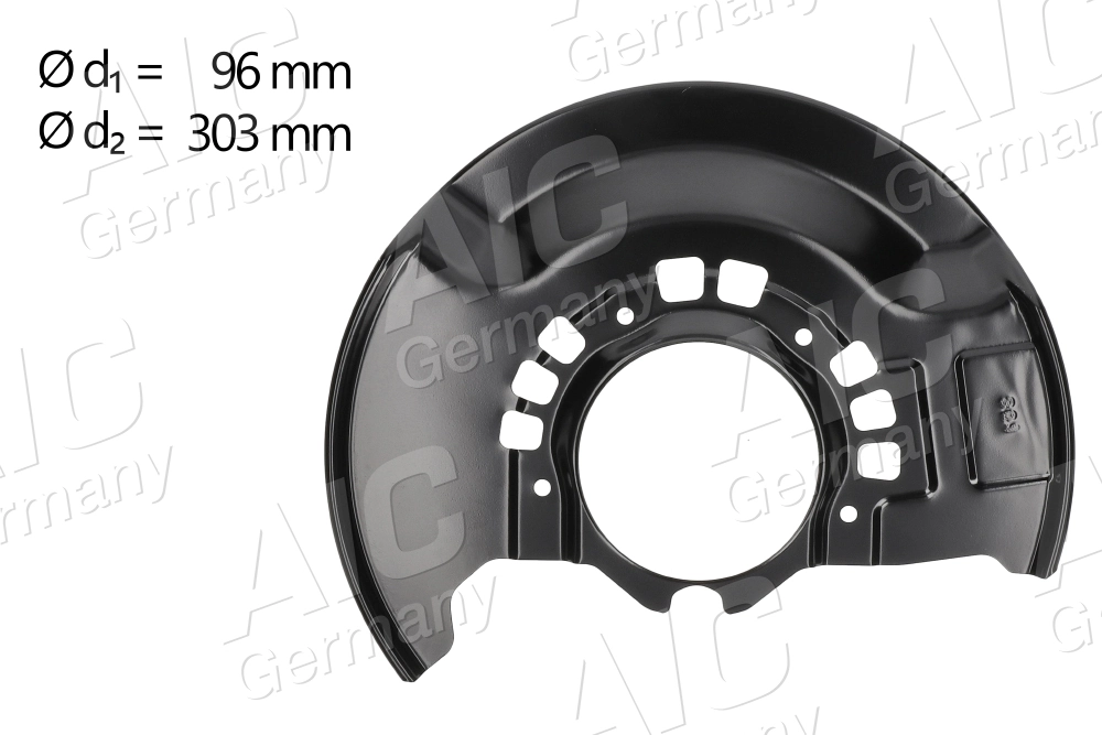 Splash Guard, brake disc Original AIC Quality 71390