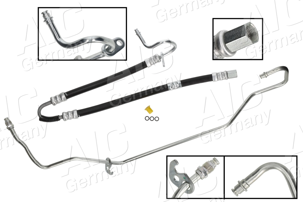 Hydraulic Hose, steering Original AIC Quality 58497
