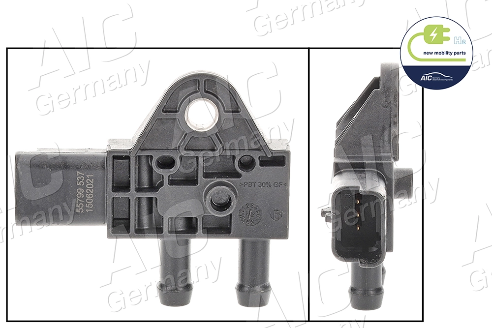 Sensor, exhaust pressure NEW MOBILITY PARTS 55799