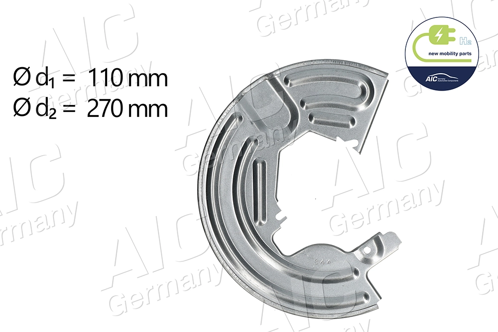 Splash Guard, brake disc NEW MOBILITY PARTS 71416