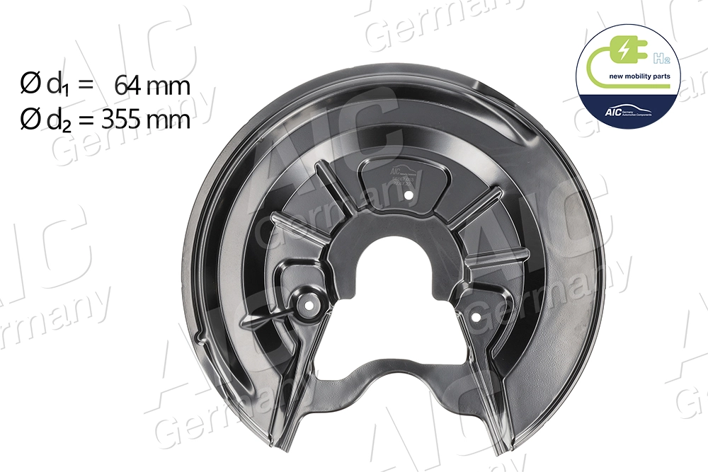 Splash Guard, brake disc NEW MOBILITY PARTS 56167