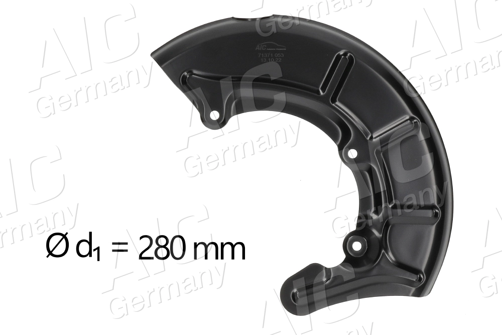 Splash Guard, brake disc Original AIC Quality 71371