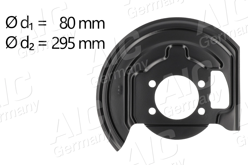 Splash Guard, brake disc Original AIC Quality 58192
