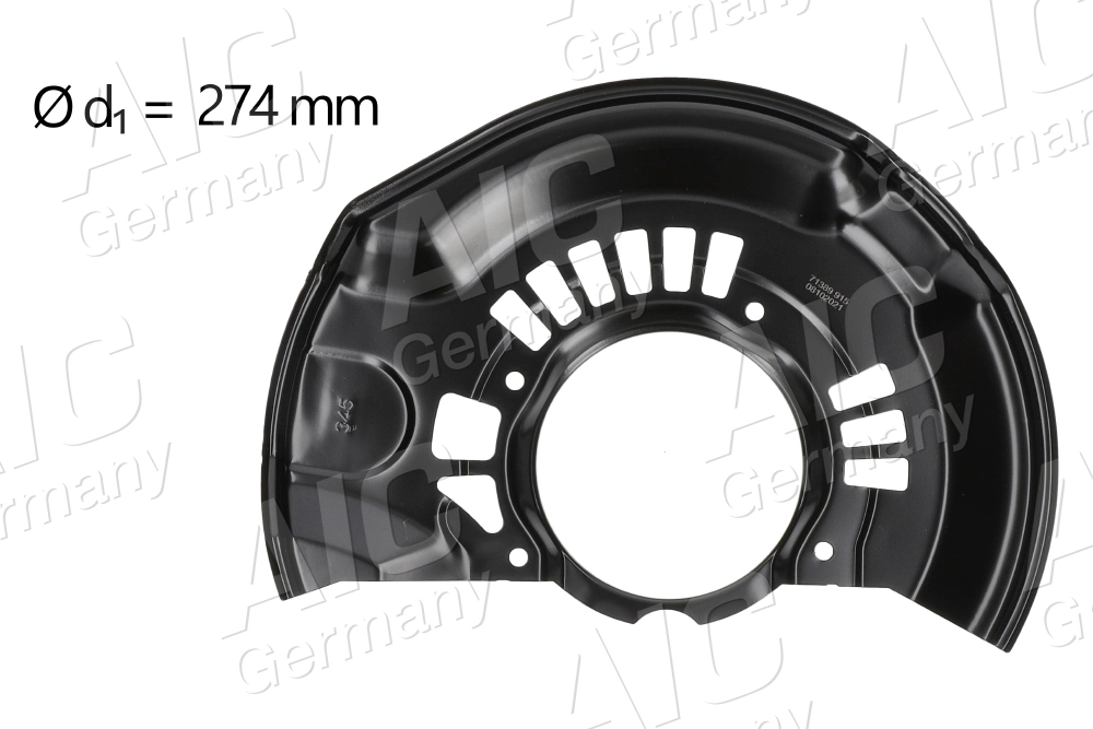 Splash Guard, brake disc Original AIC Quality 71389
