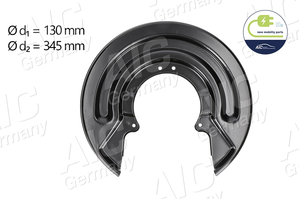 Splash Guard, brake disc NEW MOBILITY PARTS 56893