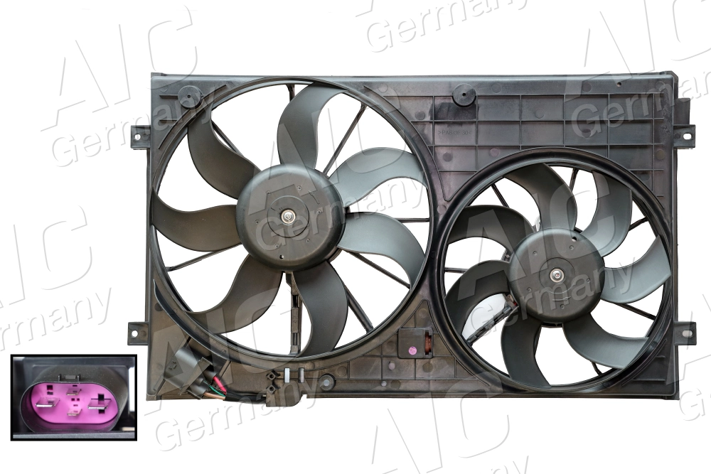 Fan, engine cooling Original AIC Quality 54589