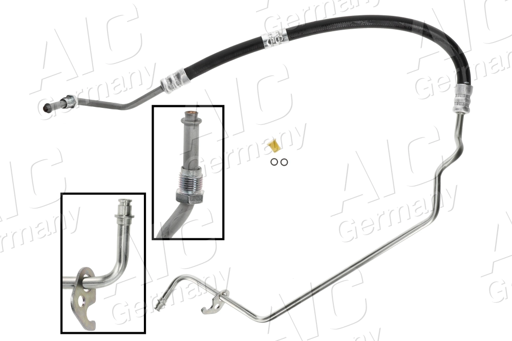 Hydraulic Hose, steering Original AIC Quality 58484