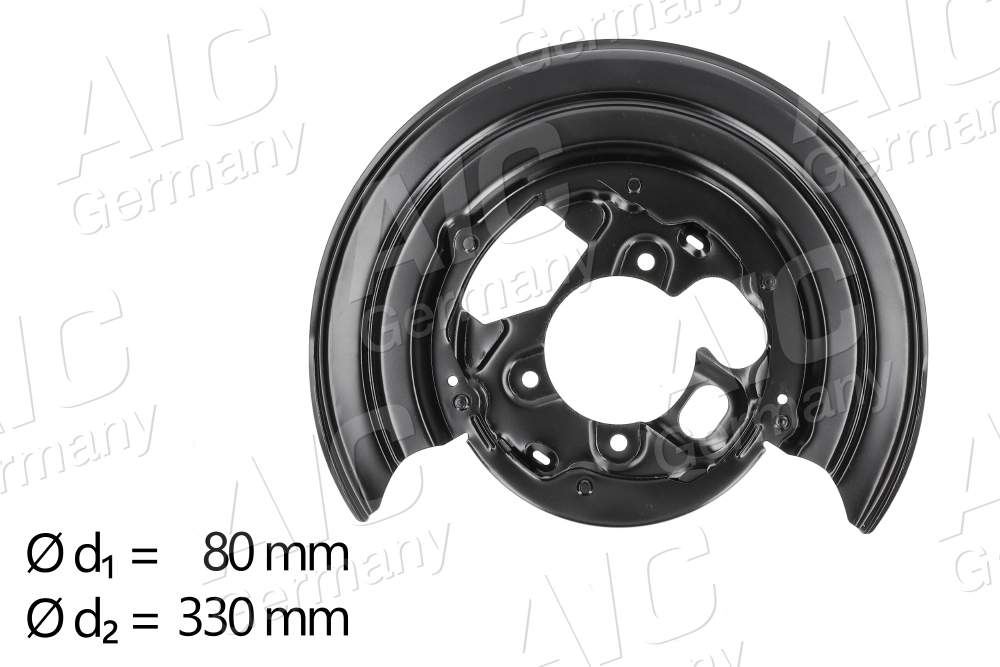 Splash Guard, brake disc Original AIC Quality 57837