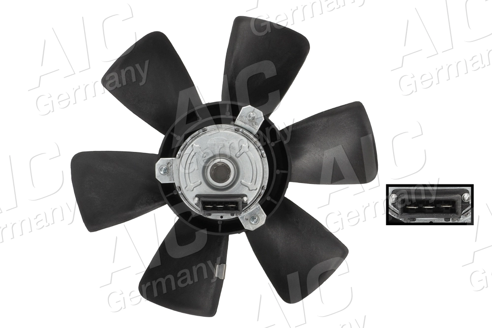 Fan, engine cooling Original AIC Quality 50835