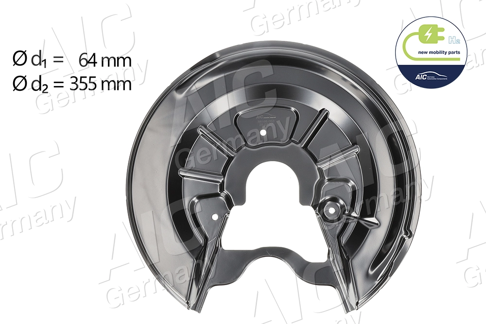 Splash Guard, brake disc NEW MOBILITY PARTS 56168
