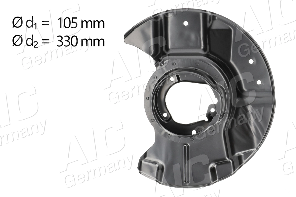 Splash Guard, brake disc Original AIC Quality 57126