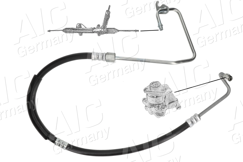 Hydraulic Hose, steering Original AIC Quality 57679