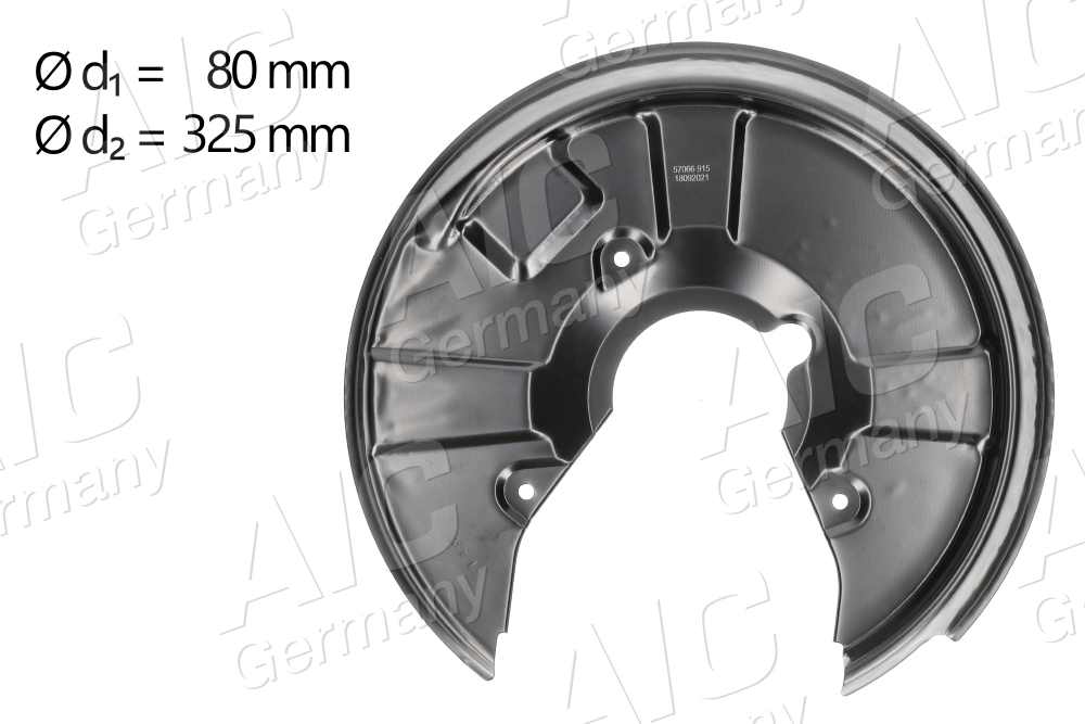 Splash Guard, brake disc Original AIC Quality 57066