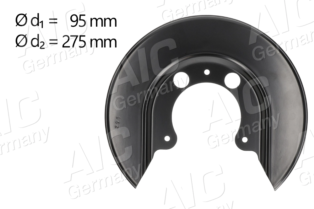 Splash Guard, brake disc Original AIC Quality 58102