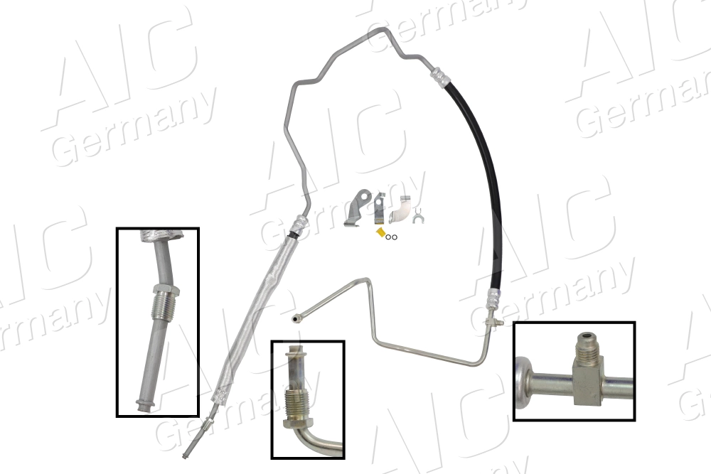 Hydraulic Hose, steering Original AIC Quality 58454