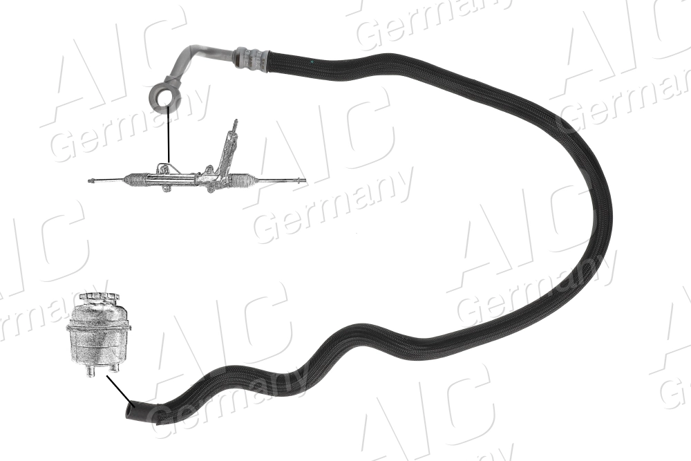 Hydraulic Hose, steering Original AIC Quality 58282