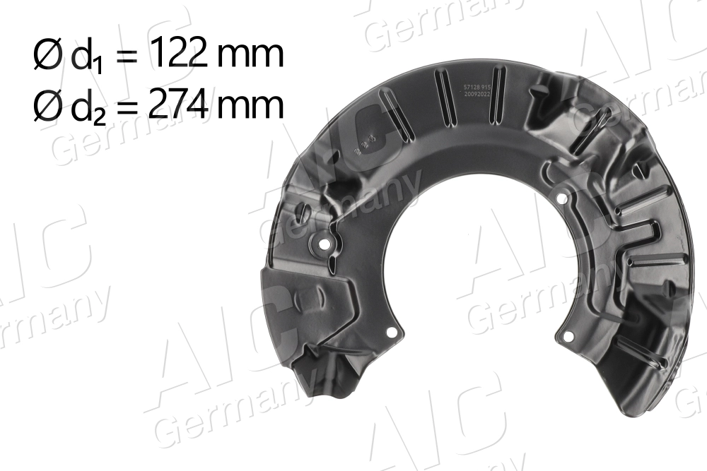 Splash Guard, brake disc Original AIC Quality 57128