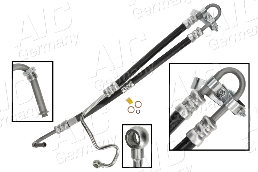 Hydraulic Hose, steering Original AIC Quality 58476