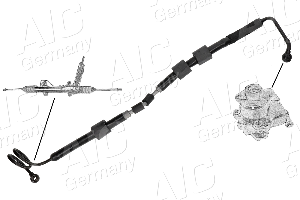 油圧ホース、ステアリング Original AIC Quality 55527