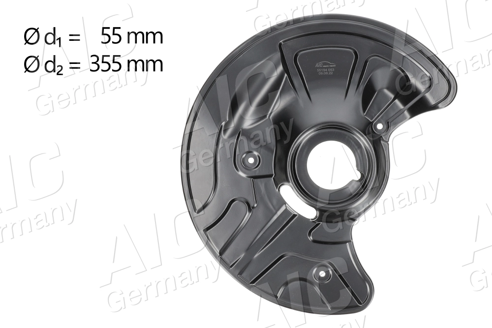 Splash Guard, brake disc Original AIC Quality 55194
