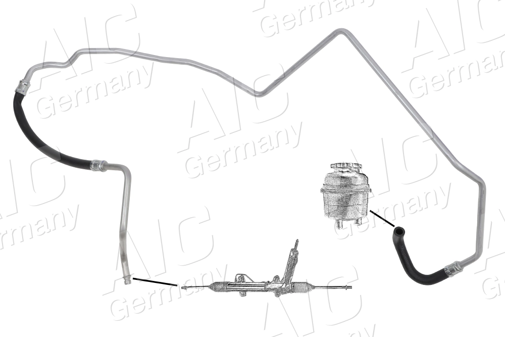 Hydraulic Hose, steering Original AIC Quality 57183