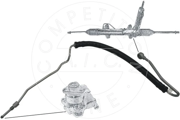 Hydraulic Hose, steering Original AIC Quality 57536