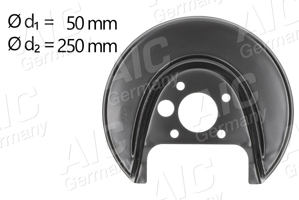 Splash Guard, brake disc Original AIC Quality 54703