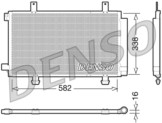 Condenser, air conditioning DCN47002