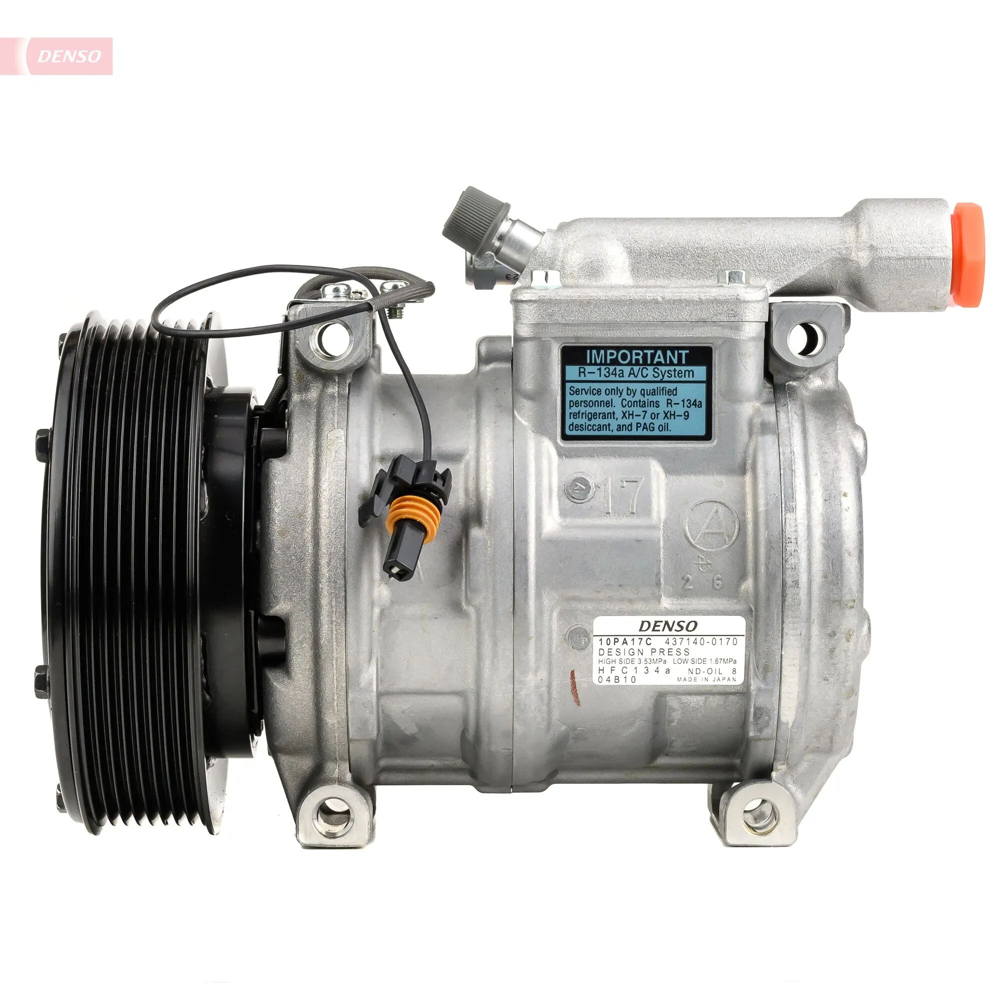 DENSO DCP99527 Compressor, air conditioning
