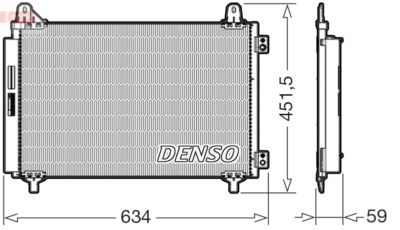 Condenser, air conditioning DCN21034