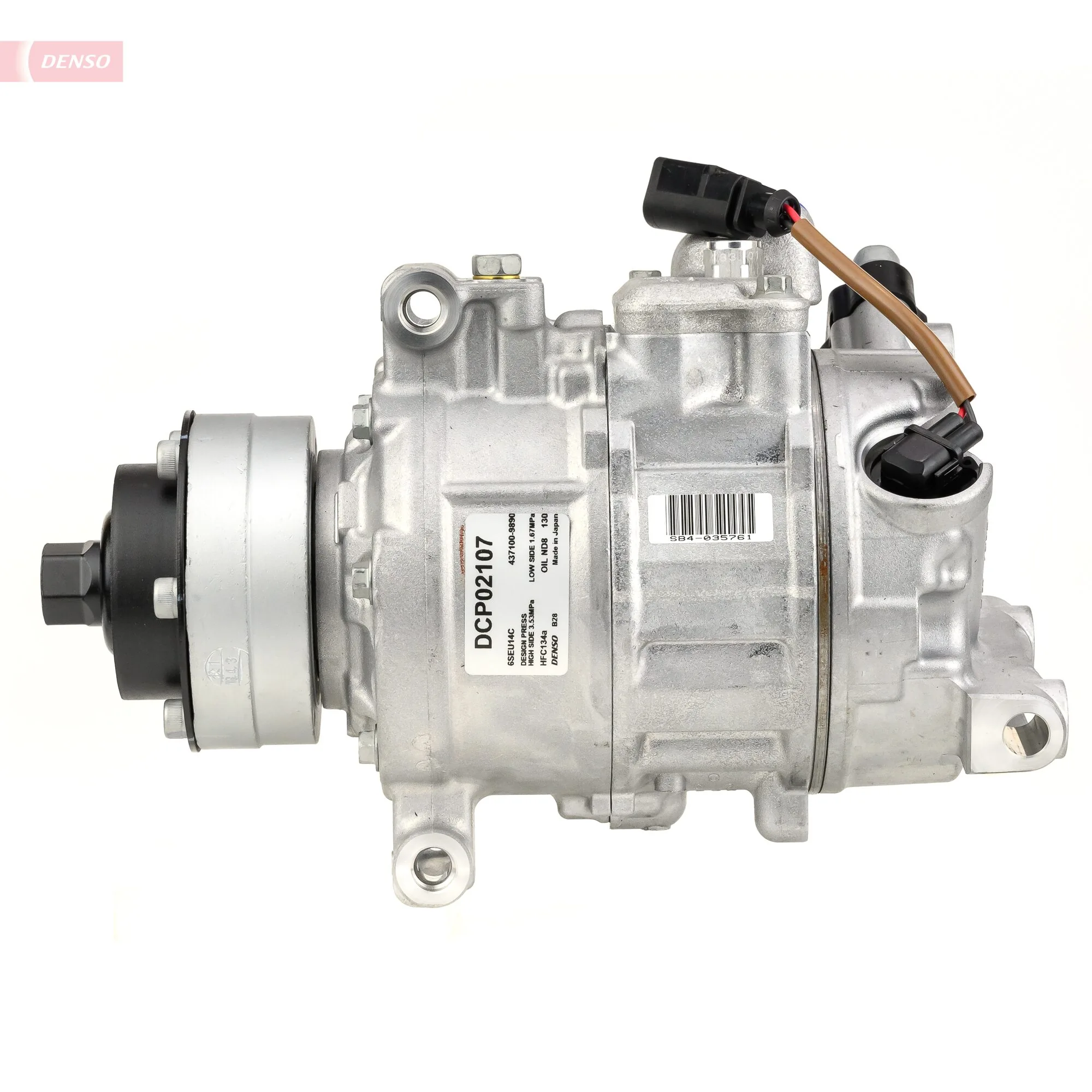 Compressor, air conditioning DCP02107