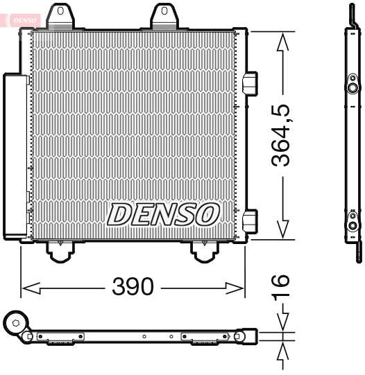 Condenser, air conditioning DCN21033